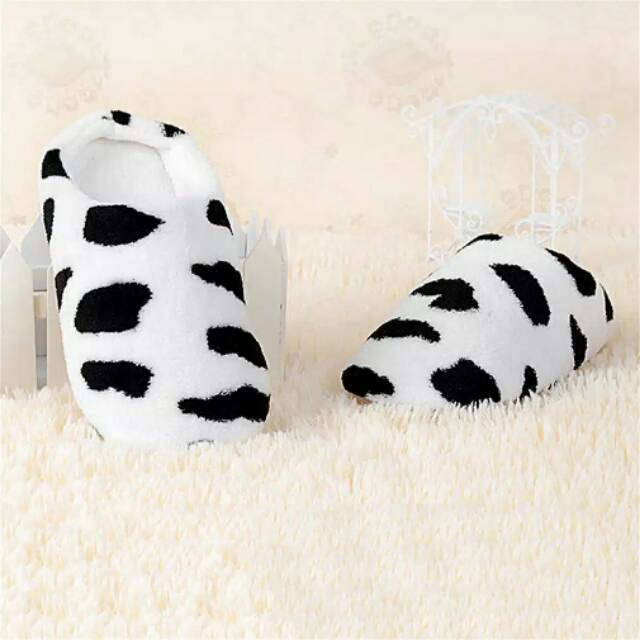 Sandal Rumah Motif Sapi