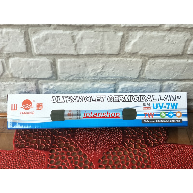 YAMANO 7 9 11 WATT  LAMPU UV ultraviolet germicidal lamp aquarium aquascape