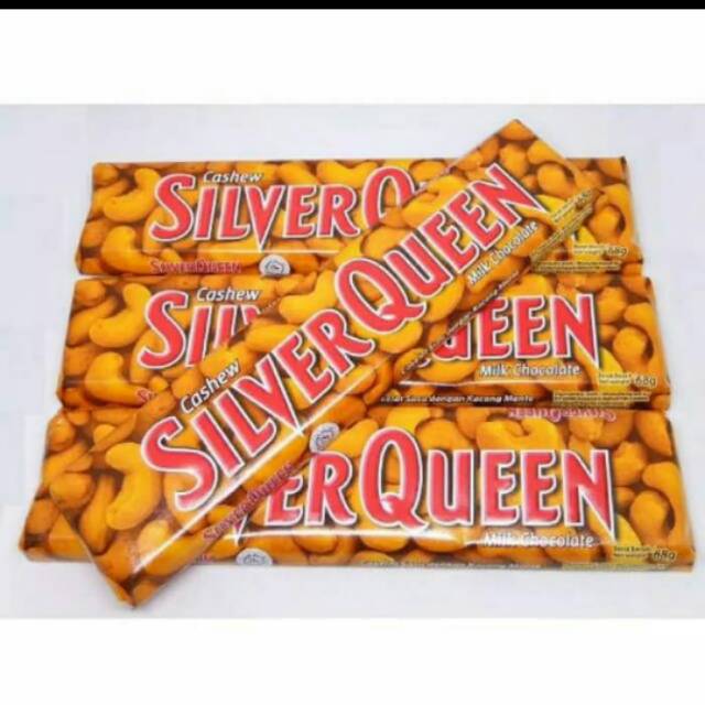 

Paket Silverqueen 65 gram mix