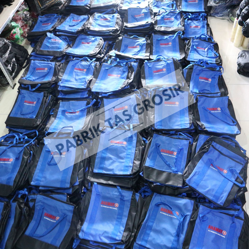 Jual Tas Grosir Berkualitas Kuat dan Awet Bordir Sablon Promosi Seminar Souvenir Keren