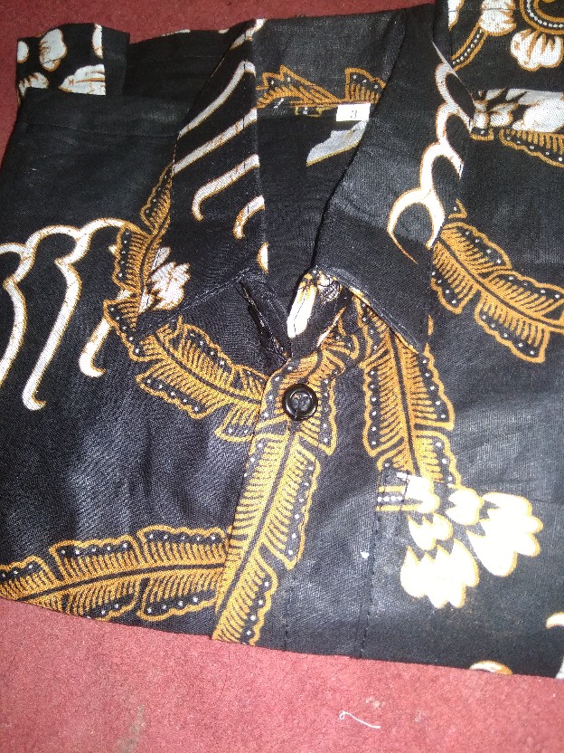 Kemeja Batik Anak - Batik Anak - Baju Batik Anak Laki Laki Umur 2-12 Tahun Hem Batik Anak Pendek