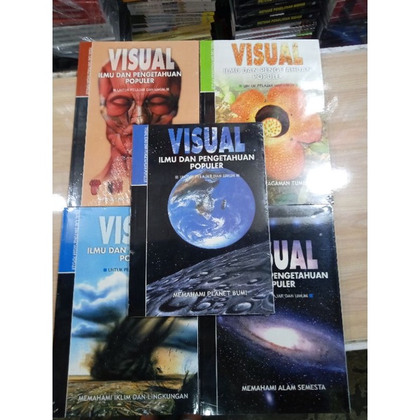 

BUKU VISUAL ILMU PENGETAHUAN POPULER SATU SET