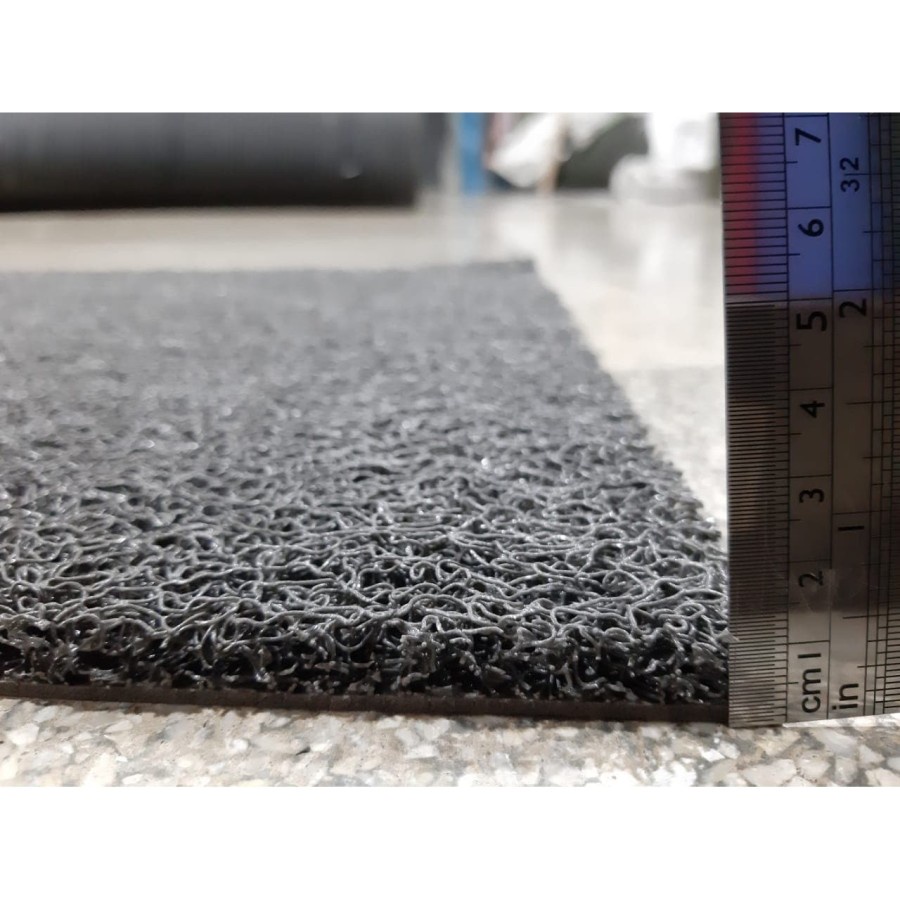 Keset Mie Bihun PVC 40x60 Grey, Karpet Anti Slip, S Mat, Kamar Mandi-4