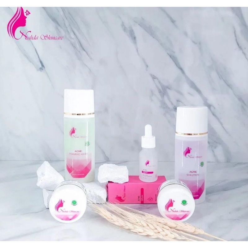 (COD) PAKET NAHDA TERBARU /Paket Skincare nahda asli 100% aman BPOM / nahda Skincare + SERUM/Nahda S