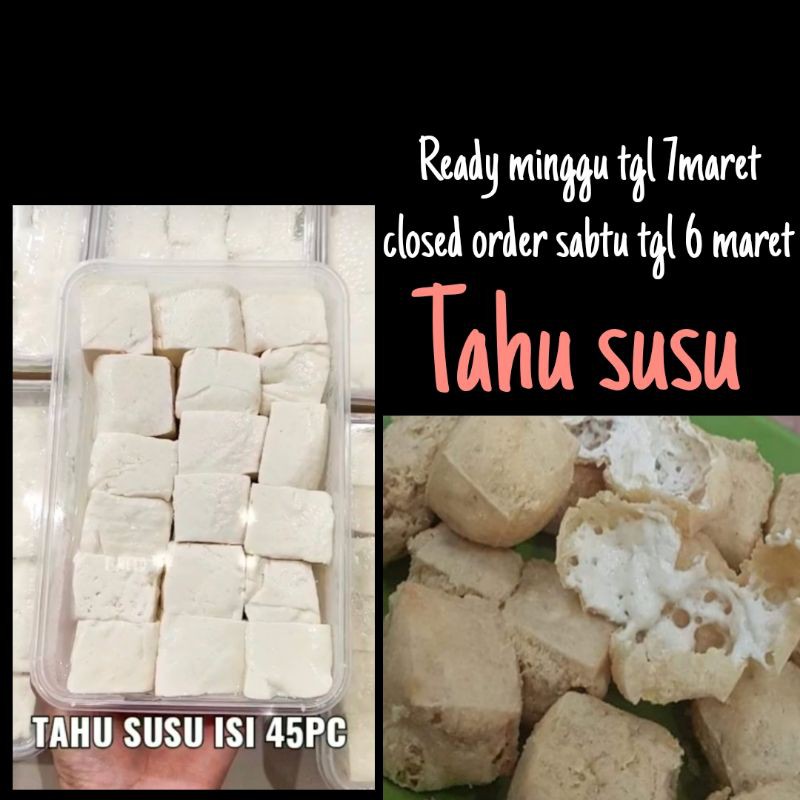 

tahu susu asli jombang