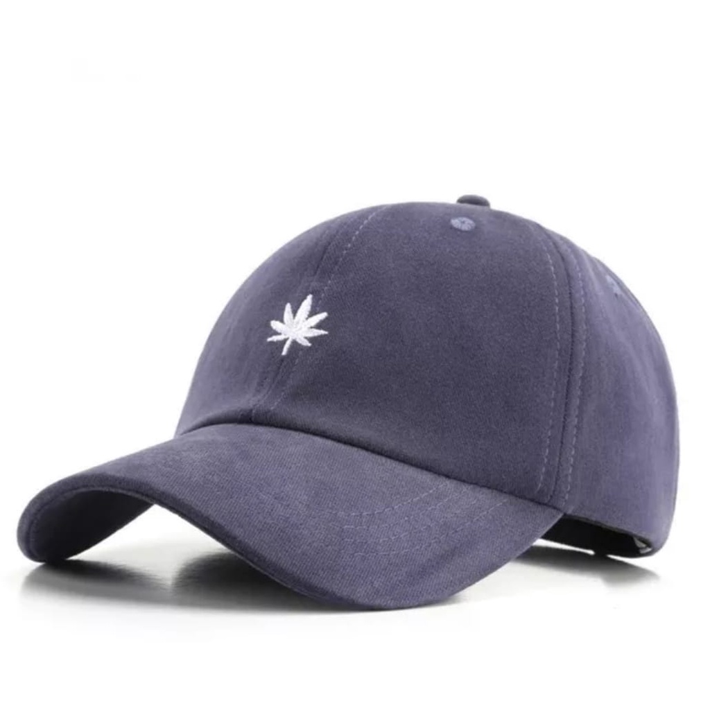 TOPI PRIA DISTRO DEWASA UNISEX COWOK KEREN BASEBALL CAP DAUN IMPORT CASUAL