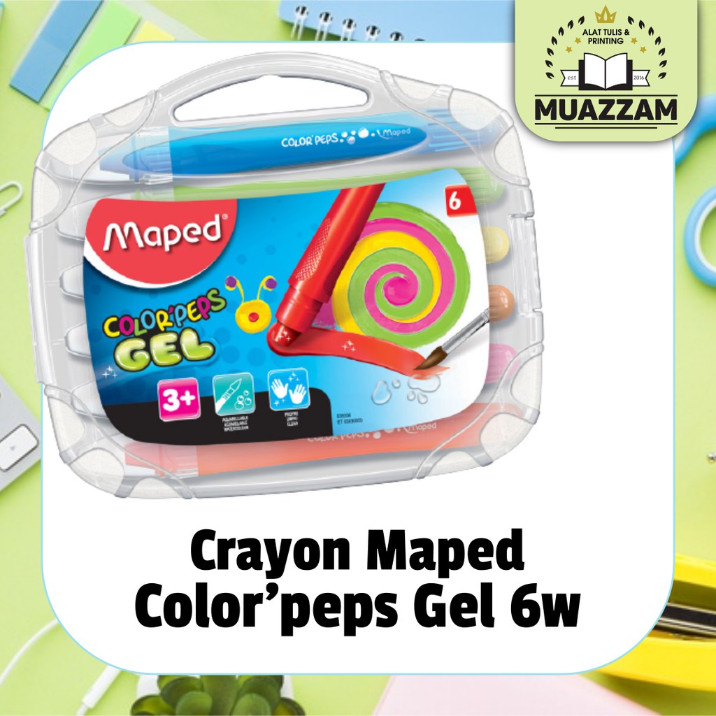 

Crayon Maped Color'peps Gel 6w