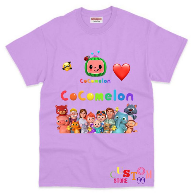BAJU KAOS COCOMELON ANAK TERBARU TERLARIS BAHAN PREMIUM
