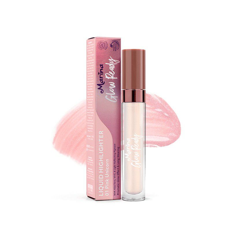 Marina glow ready liquid highlighter / Liquid highlighter / highlighter cair