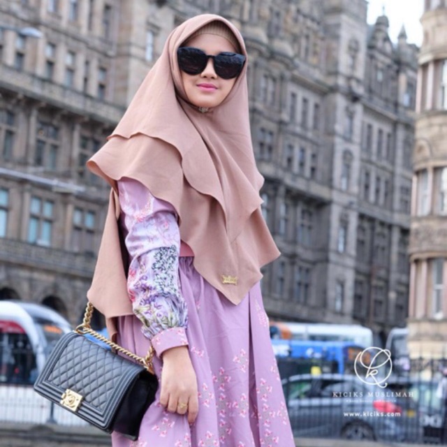 Khimar Lupine Series Kiciks Muslimah