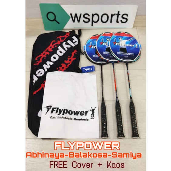 Raket Badminton Flypower Abhinaya Balakosa Samiya Original