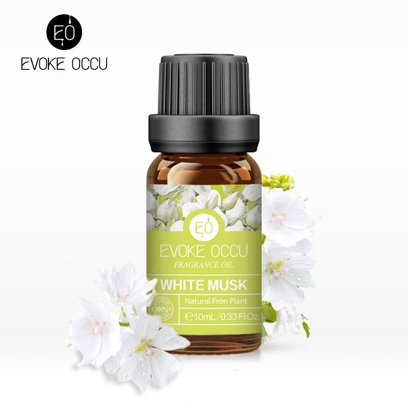 Evoke Occu - White Musk 10ml Fragrance Oil Minyak Aroma Terapi Diffuser Humidifier Natural Relax Fresh Candle Soap Bath Aromatherapy