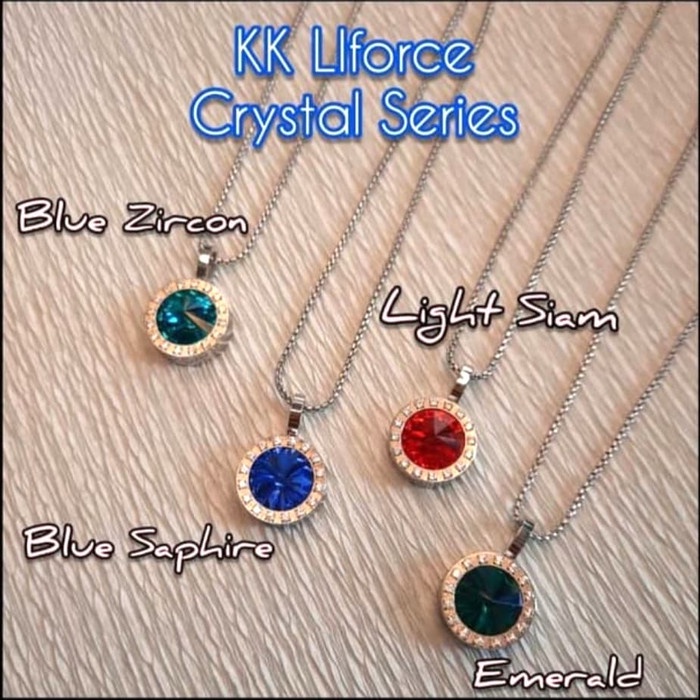 PROMO KK LIFORCE Swavorski Kalung Kesehatan • ORI 100% •