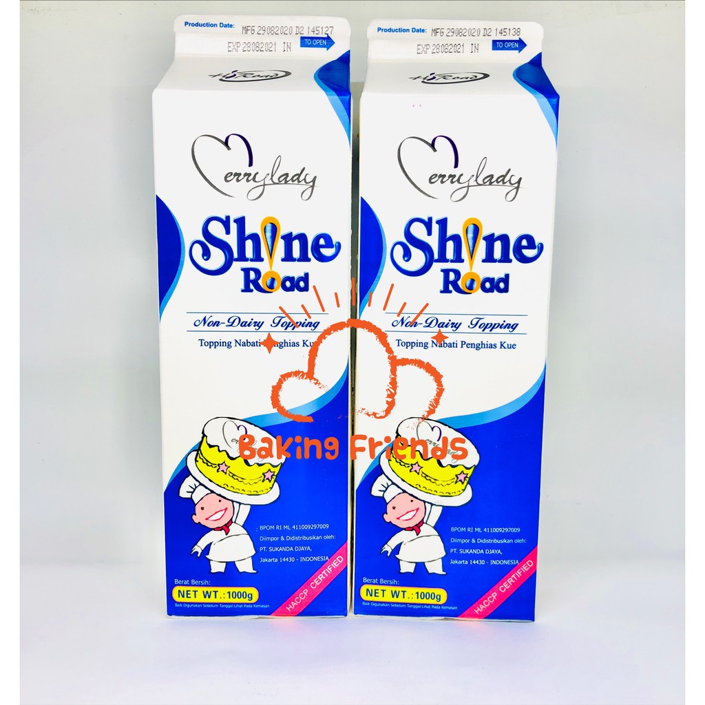 SHINEROAD WHIPPING CREAM 1KG/SHINE ROAD WHIP CREAM