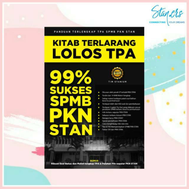 Buku Kitab Terlarang Lolos Tpa 99 Sukses Spmb Stan Shopee Indonesia