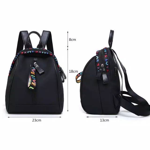 Medan Termurah KD032 Best seller Tas Ransel Import parasut tebal Tas wanita import