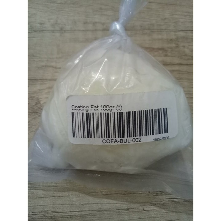 

coating fat bahan tambahan peleleh coklat 100 gram