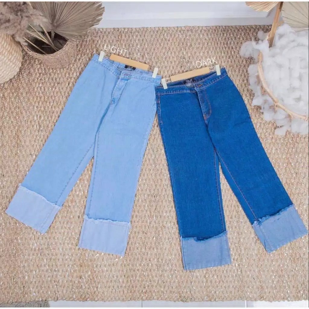 Bisa COD Cleo Pants – Celana Hits Fashion Hits Celana murah Celana jeans wanita