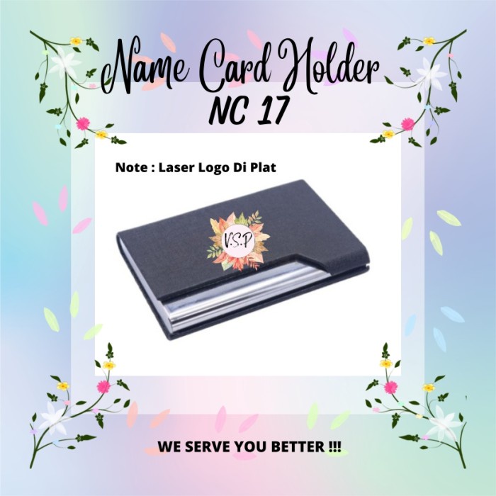 

Promo Terbaru! Tempat Kartu Nama/Name card Holder Kulit NC 17