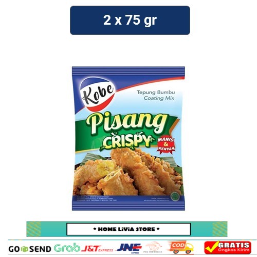 

Kobe Tepung Bumbu Pisang Goreng 2 x 75 gr