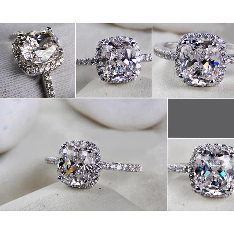 ACC079 Cincin  Mata  Berlian Imitasi 5gr Shopee Indonesia