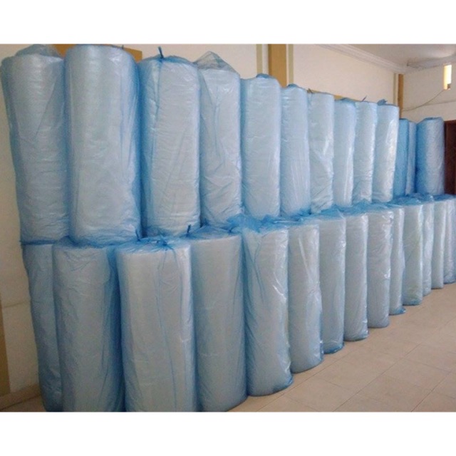 

Bubble wrap Medan-Binjai bahan tebal kwalitas premium plastik biru uk 125x 5mtr