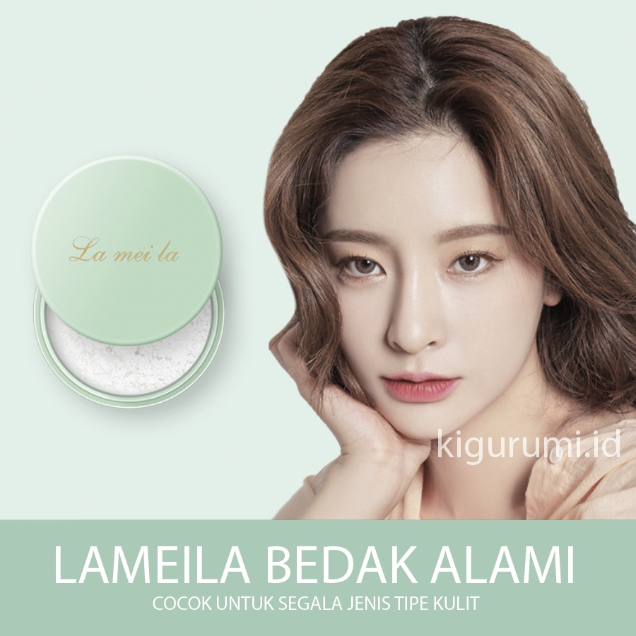 LAMEILA Bedak Alami Light Soft Skin Powder LA122