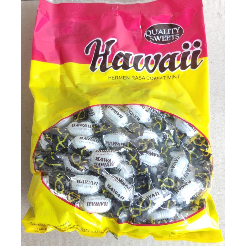 

HAWAII PERMEN COKELAT MINT 280gr