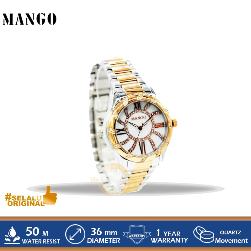 Jam Tangan Ladies MANGO MA6702L-81K Original Murah