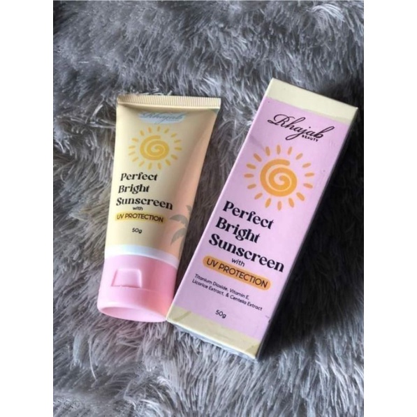 (BISA COD) PERFECT BRIGHT SUNSCREEN RHAJAB