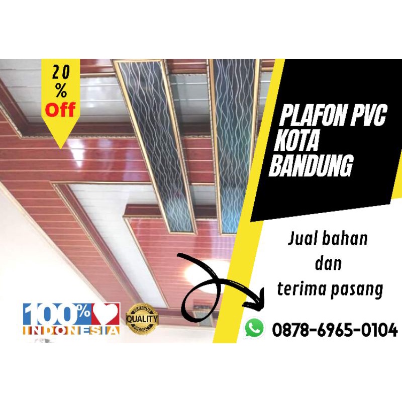 PLAFON PVC MURAH BANDUNG COD