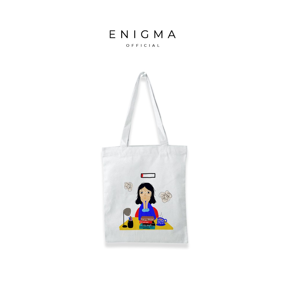 SALE TOTEBAG KANVAS PREMIUM ORIGINAL ENIGMA TAS WANITA TOTE BAG WANITA