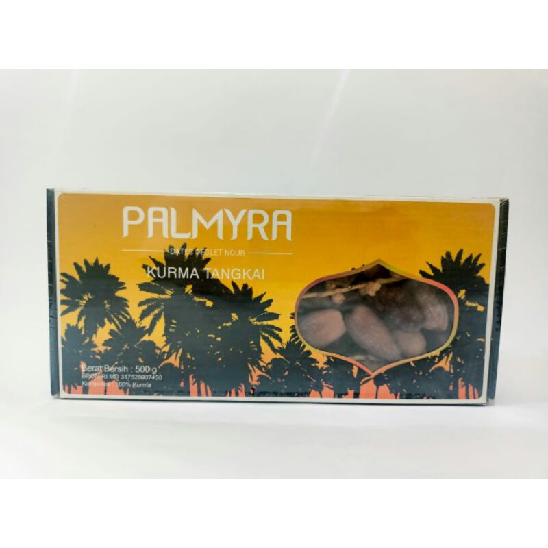 

KURMA TUNISIA PALMYRA 500 GR