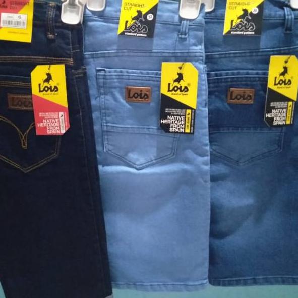 Pendek jeans Pria"Lois"27-32 [PEN.22Jn22ᴶ]