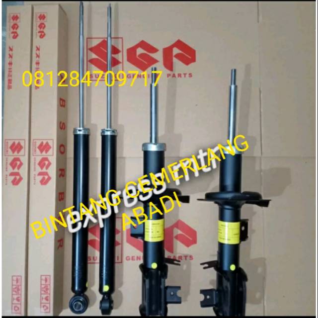 Shockbreaker sx4 x over depan belakang