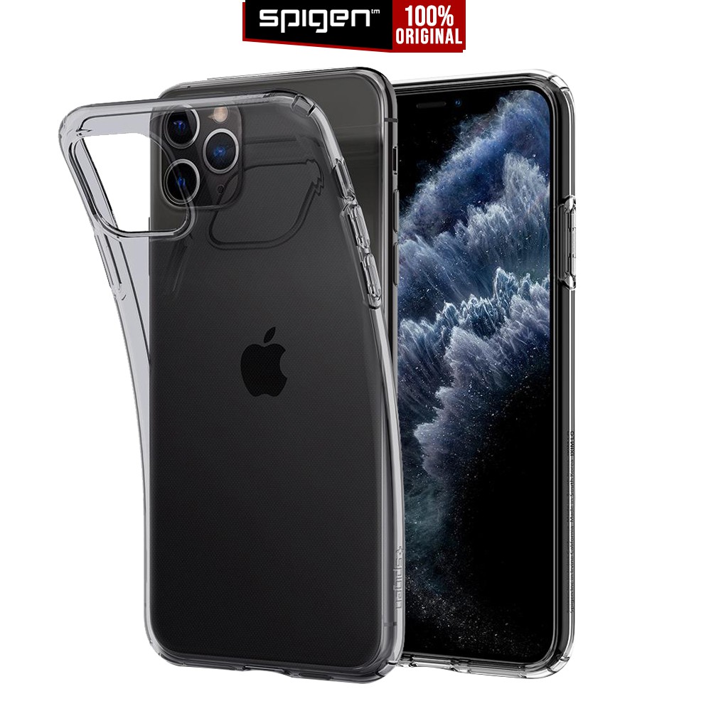 

Case iPhone 11 Pro Max / 11 Pro / 11 / XS Max / XS X XR Spigen Liquid Crystal Clear Softcase Casing