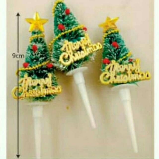 Topper Pohon Natal Topper hias kue Pohon Natal Topper Kue