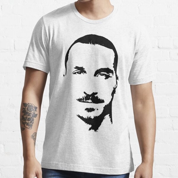 KAOS BAJU PRIA WANITA ZLATAN IBRAHIMOVIC / COMBED 30S / DISTRO / COD
