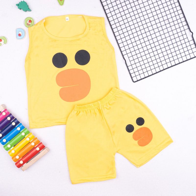 SETELAN SINGLET BAJU ANAK COWOK MURAH BAJU SET ANAK LUCU PAKAIAN MOTIF ANAK