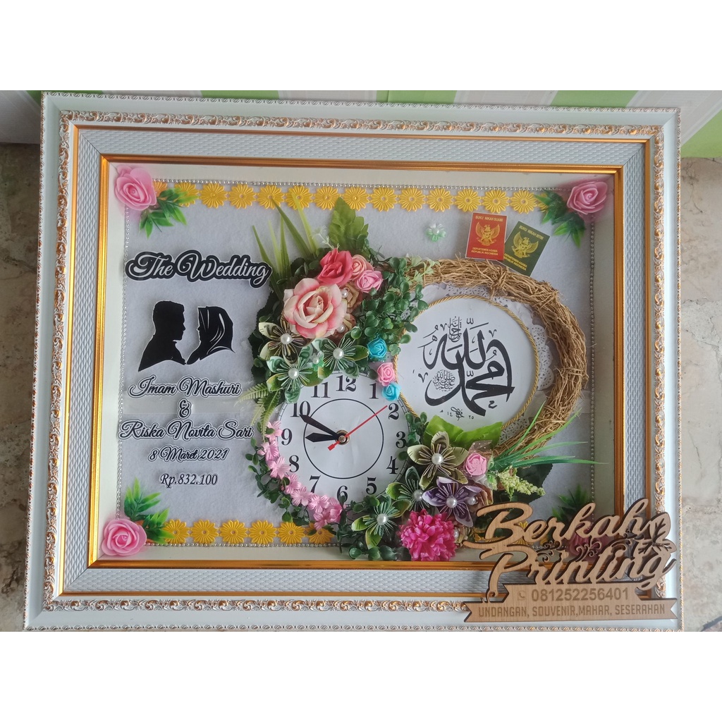 MAHAR PERNIKAHAN JAM RUSTIC