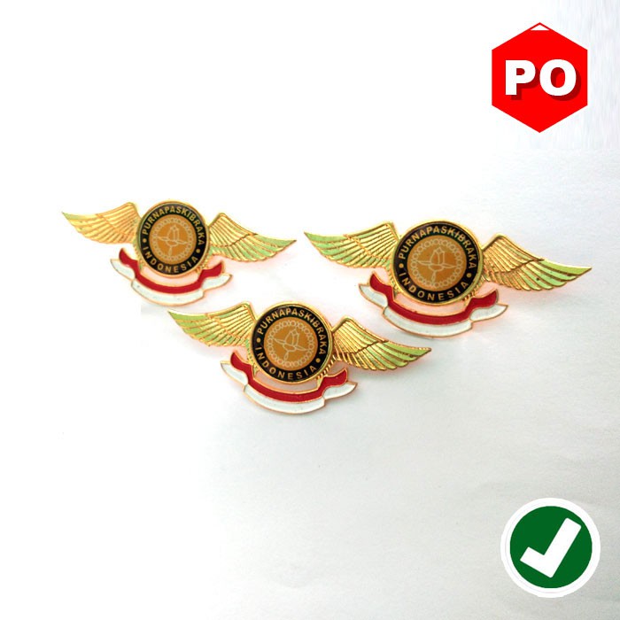 Lencana Purna Paskibraka - Lencana Logo Custom Desain
