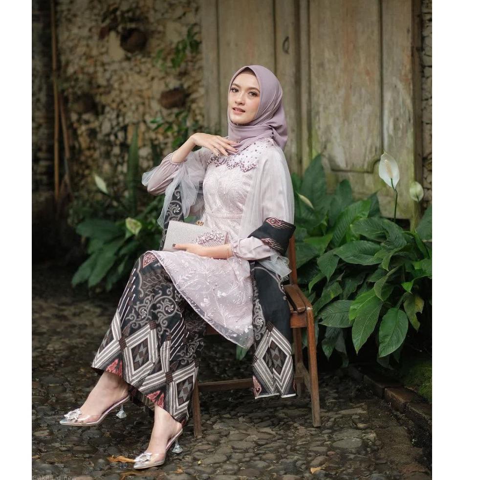 Kebaya Luna Series Rose Gold KEBAYA MODERN ORIGINAL COUPLE BAJU BATIK ATASAN WANITA BRUKAT WISUDA MU