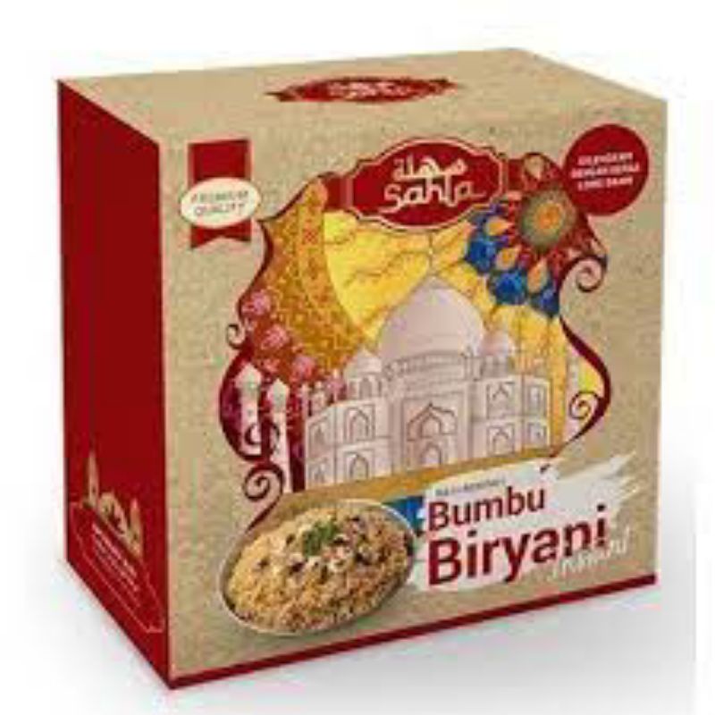 

Bumbu Biryani Instant, Bumbu Kebuli Instant, Bumbu Mandhi Instant.