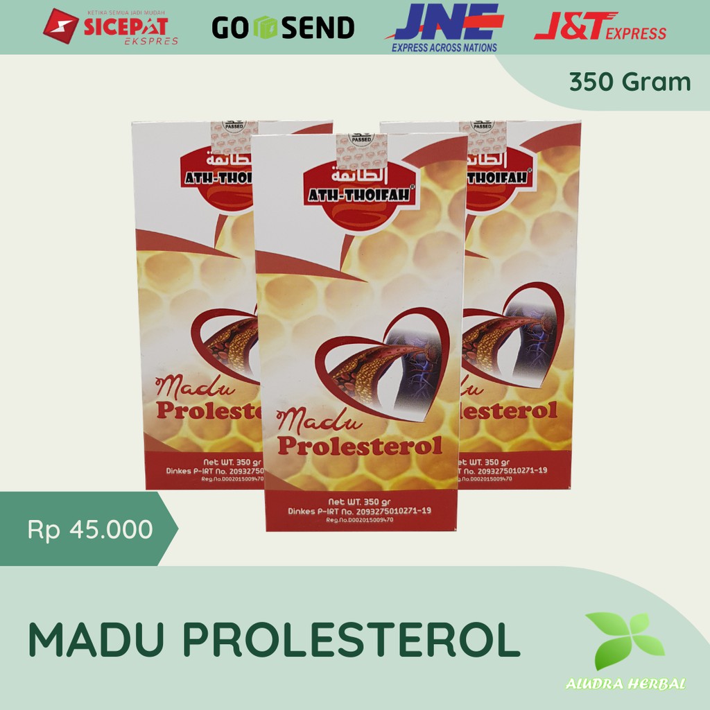 

Madu Polesterol Herbal untuk Mengurangi Kadar Kolesterol Asli