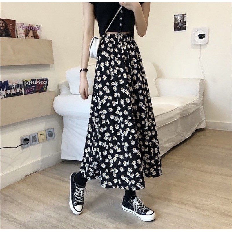 rok daisy plisket bahan hyget premium fit to xl