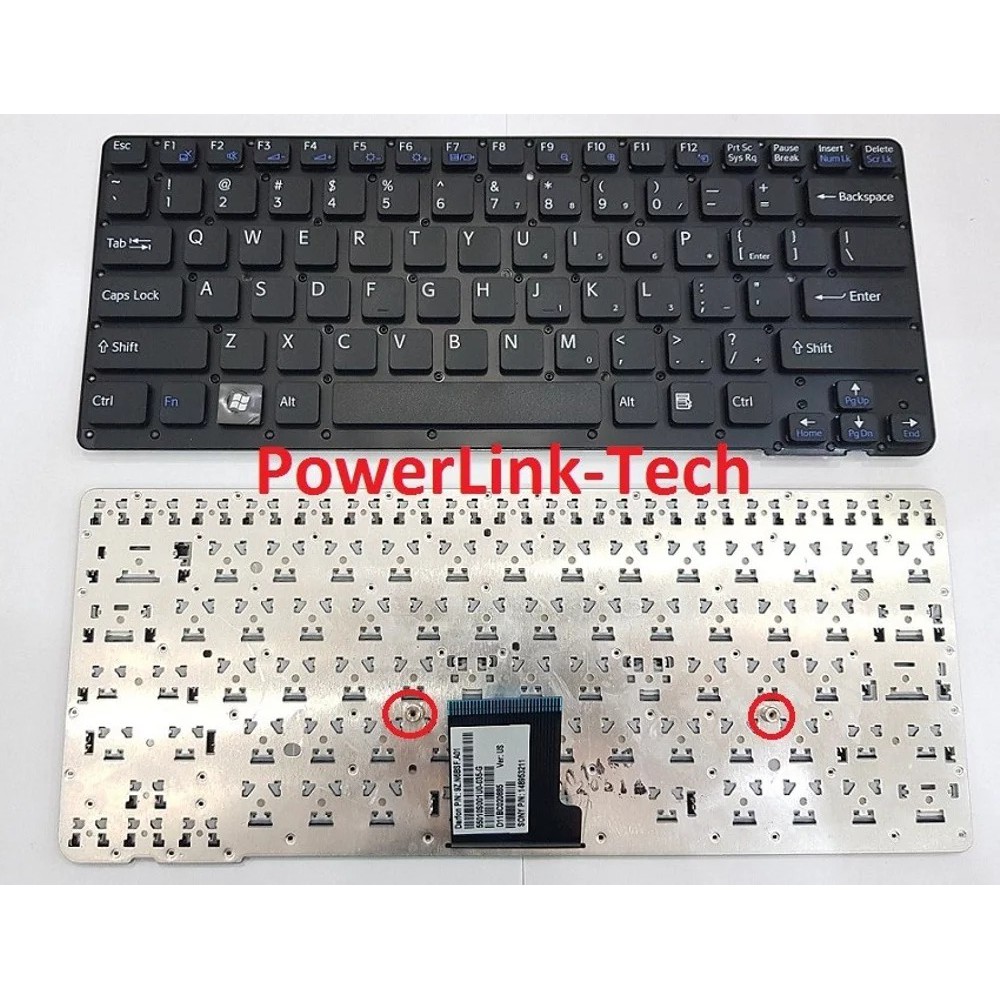 KEYBOARD SONY VPC CA VPC-CA VPC-CA15FA VPC-CA16FG VPC-CA190S VPC-CA15FF VPC-CA16FH BLACK HITAM BARU