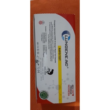 Antigen Swab Test Lungene Merah Putih Box Ijin Kemenkes Original