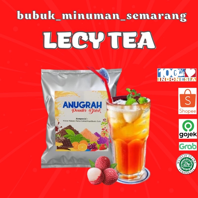 

Bubuk Minuman Lychee Tea Leci Tea 1kg Lecy tea