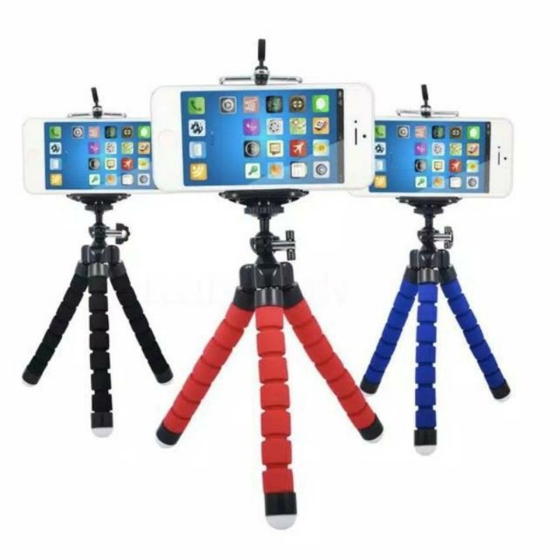 Tripod Mini Spider U / Tripod Hp / Dudukan hp Holder U Medium Tripod Kamera free Holder U