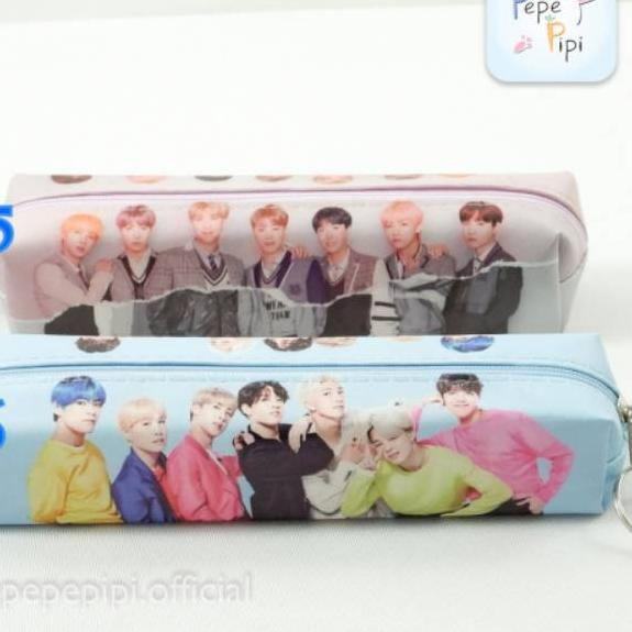 

Kotak Pensil Foto BTS Balok, Wadah Tempat Kostak Pensil Army Kpop